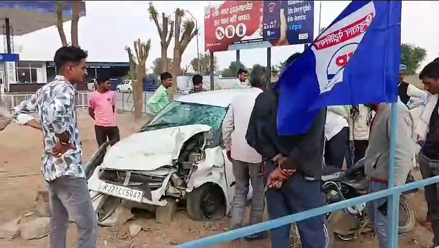 नागौर जिले में दो दुर्घटनाओं में दो जनों की मौत, दोनों ही बाइक सवार