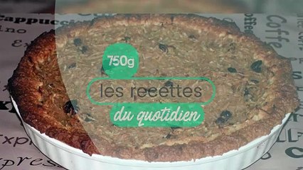 Tarte aux poires râpées