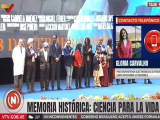 Gloria Carvhalo: El Dr. Humberto Fernández-Morán nos recordó que debemos hacer ciencia para la paz