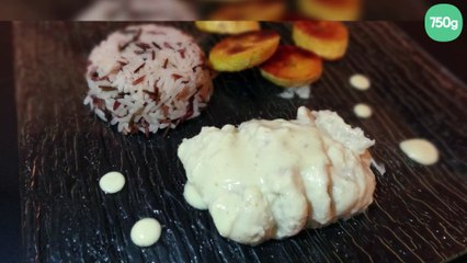 Cabillaud poché aux saveurs antillaises