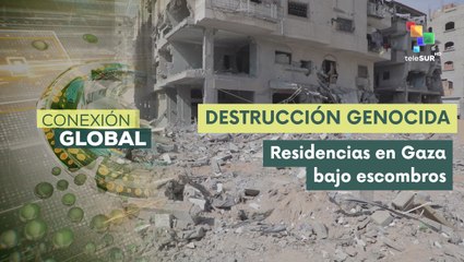 Zonas residenciales en Gaza quedan devastadas