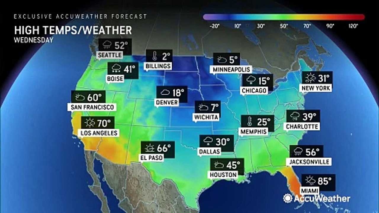 Deep freeze continues for central US