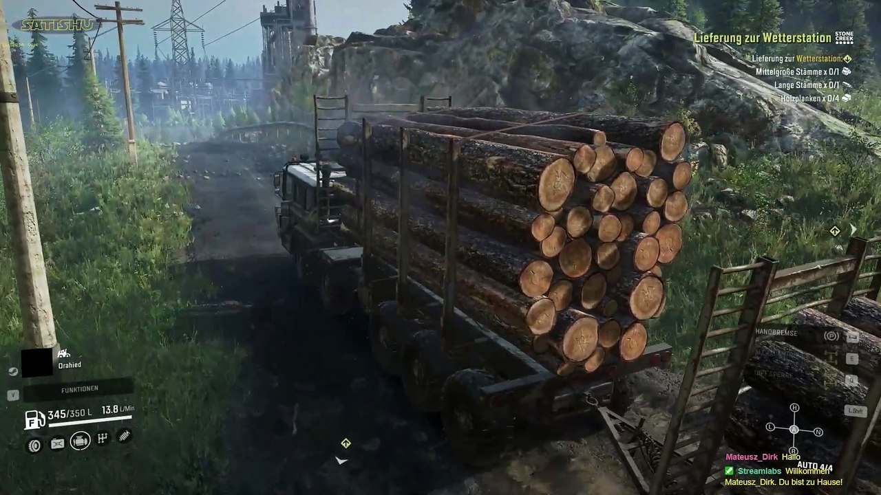 Vorbereitende Lieferung zum Sägewerk. | SnowRunner | Ep. 43