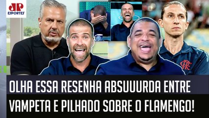 KKKKKKK! "PELO AMOR DE DEUS! PARA DE FALAR ISSO DO FILIPE LUÍS!!!" OLHA essa RESENHA sobre Flamengo!