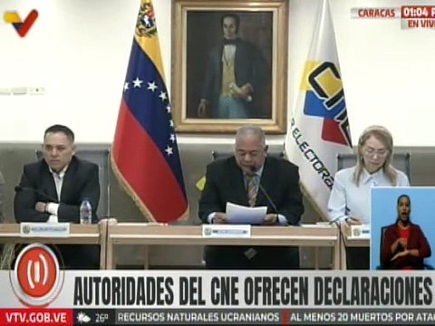 Autoridades del CNE informan sobre la nueva programación de los eventos electorales en el país