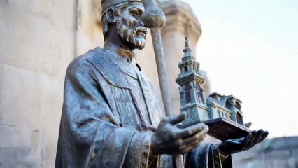 Vídeo del fundador de El Burgo y patrón de la Diócesis de Osma Soria con el filtro de la IA