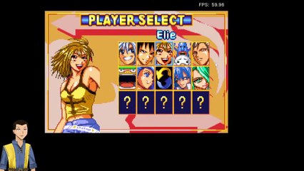 Rave Master GBA (RetroArch) Elie run.