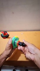 Musical UFO Shaped Spinning Launcher Top Toy for Kids with LED Magical Lights and Cool Music