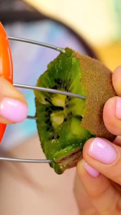 We Tried The Best Fruit Slicing Gadgets From The Dollar Store! 🍎🛒 #gadgets #asmr