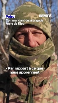 Guerre en Ukraine: au cœur de la brigade Anne de Kiev où les soldats ont été formés par l'armée française