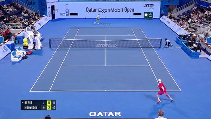 Doha - Medvedev facile vainqueur de Bergs
