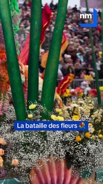 Carnaval de Nice 2025 : Revivez la première bataille des fleurs !