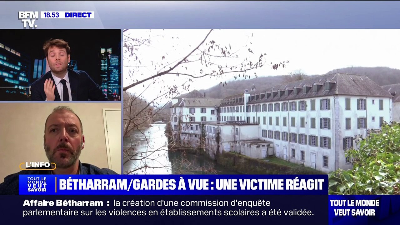 "Bétharram, c'est le temple de la violence": Alexandre Perez, ancien élève et victime d'agressions à Bétharram, témoigne sur BFMTV