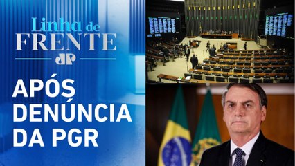 Bolsonaro discute anistia com oposição da Câmara | LINHA DE FRENTE