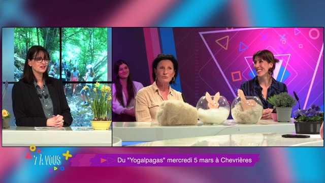 Retrouvez 7 à vous avec Catherine Garnier et ses chroniqueurs pour les bons plans sorties ligériens et des sujets qui parlent de vous ! cette semaine, coup de projecteur sur Yogalpagas activité proposée aux enfants à Chevrières