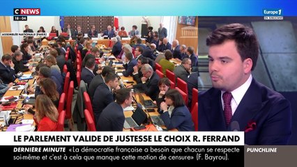 Punchline : Le Parlement valide de justesse le choix de Richard Ferrand