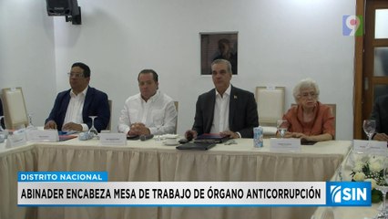 Abinader encabeza reunión de comisión Anticorrupción | Primera Emisión SIN