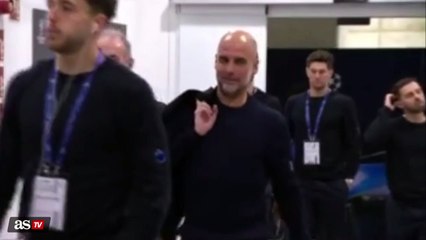 La llegada del City al Bernabéu