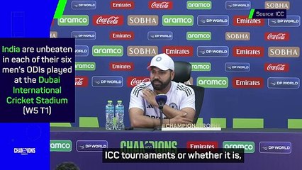CRICKET: ICC Champions Trophy: 'Playing for India means a lot to us' - Rohit Sharma