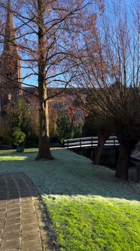 LA BEAUTÉ des paysages gelés en Hollande