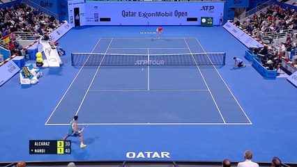 Doha - Alcaraz au rendez-vous des quarts
