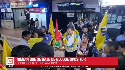 “Va a cumplir su palabra”, dice vocera y asegura que Doria Medina continuará en el bloque de oposición