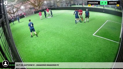 But de Antoine R - Simmons Simmons Fc