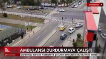 Diyarbakır'da darbettiği karısını hastaneye götüren ambulansı durdurmak istedi