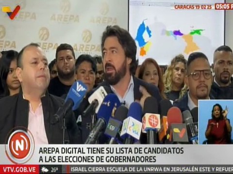 Partido Arepa Digital anunció que ya poseen candidatos para los próximos comicios electores