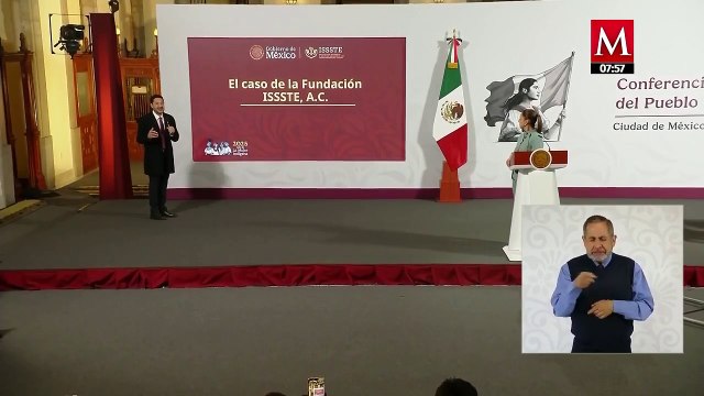 Martí Batres exponen caso de corrupción en Fundación ISSSTE