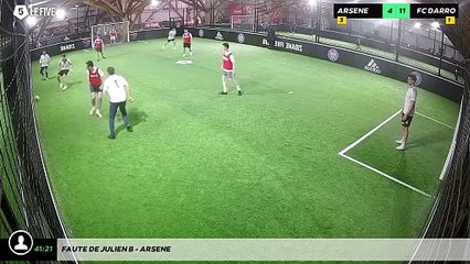 Faute de Julien B - Arsene