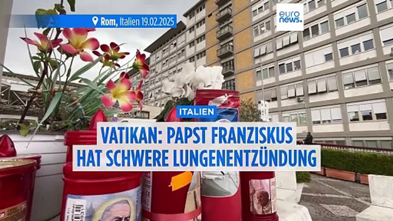 Meloni: Papst Franziskus im Krankenhaus gut gelaunt