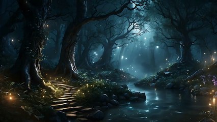 Mystical Forest 🌳🍃 Tranquil Nature Sounds & Enchanting Music 🎶 for Relaxation and Inner Peace