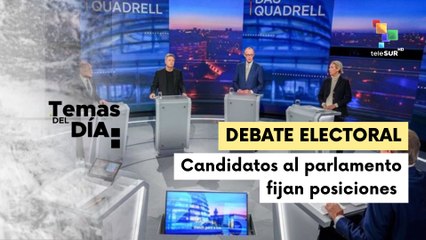 Candidatos al parlamento alemán debatieron, previo a las elecciones del 23 de febrero