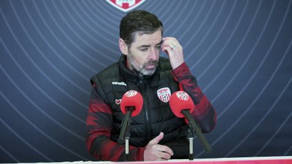 Tiernan Lynch press conference ahead of Brandywell debut