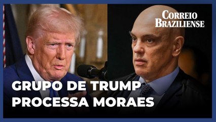 Grupo de Trump está processando Alexandre de Moraes, diz jornal americano