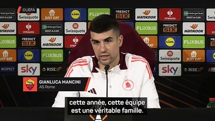 Roma - Mancini : "Je n'ai aucun problème à dire que je me sens très bien ici"