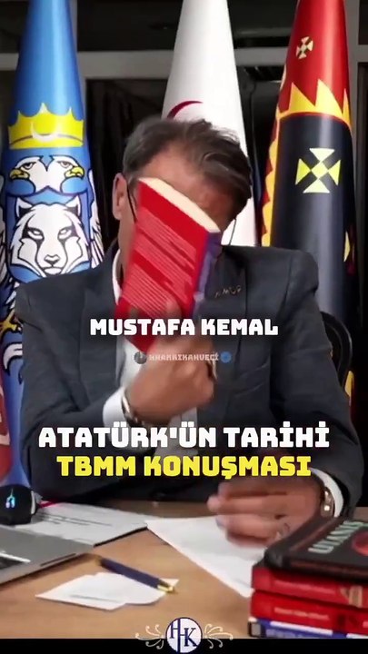 Atatürk'ün Tarihi TBMM Konuşması !  Atabey19 Hüseyin Hakkı Kahveci 🐺🇹🇷🦂 #Atabey19HHK #HüseyinHakkıKahveci #OndokuzBiziz #SonDakika