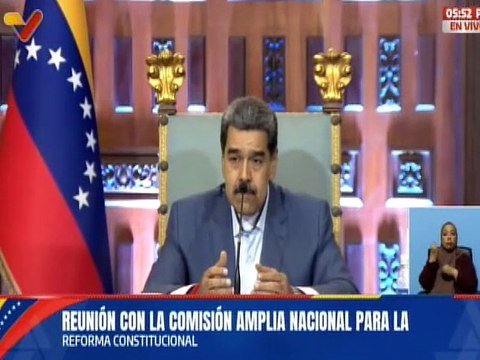 Presidente Maduro: Debemos superar el proceso de consulta y debate en la reforma constitucional 2025