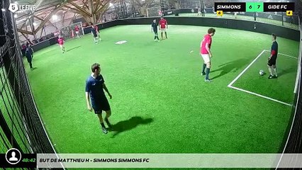 But de Matthieu H - Simmons Simmons Fc