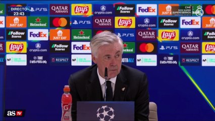 Ancelotti, un refrán y un momento cómico en rueda de prensa