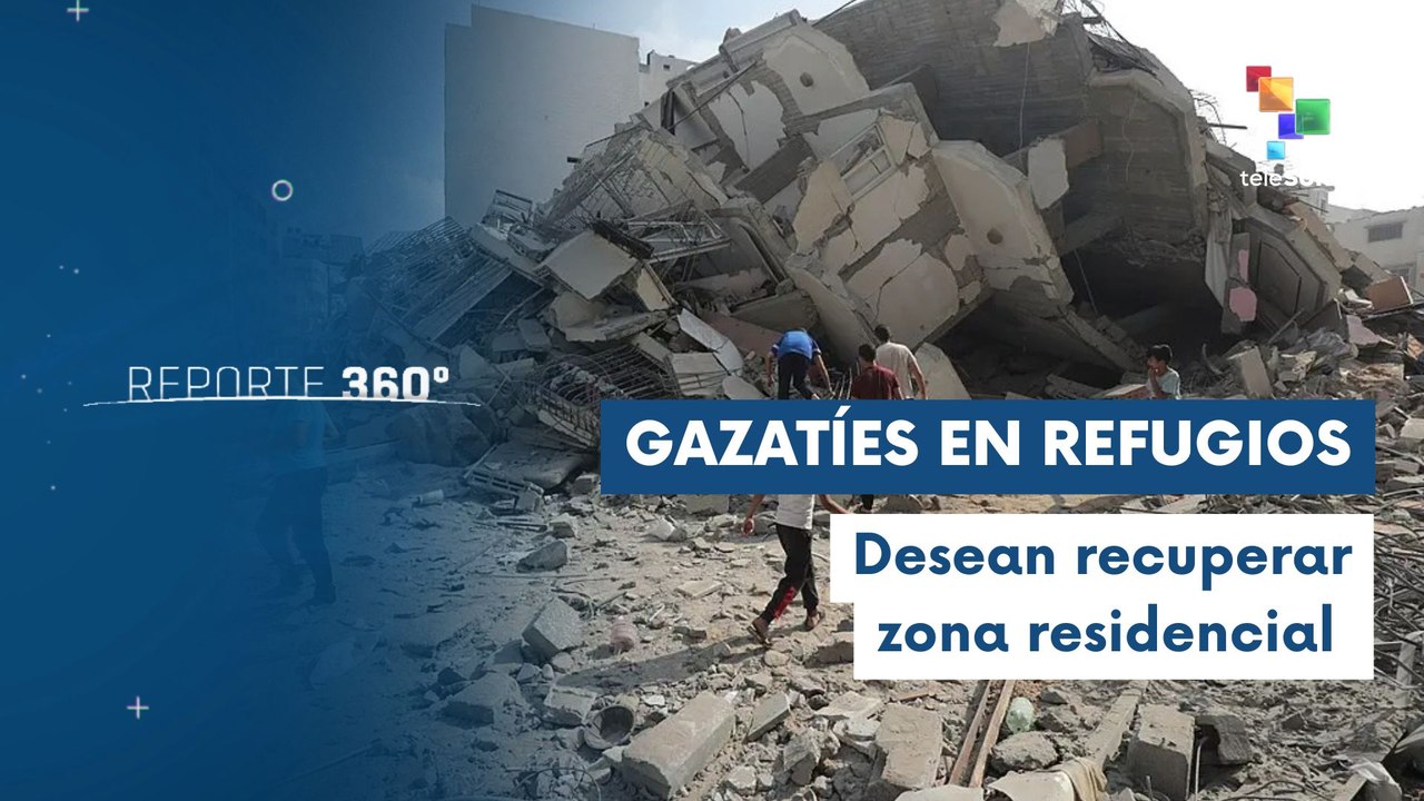 Ataques Israelíes dejan zonas residenciales de Gaza en ruinas