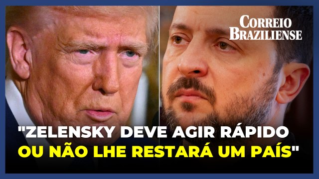 Trump chama Zelensky de 'ditador' após críticas do ucraniano ao encontro dos EUA com a Rússia