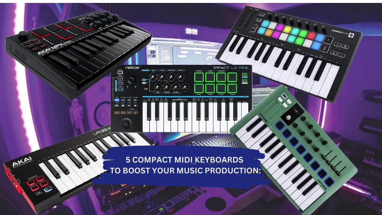 5 CHEAP Mini MIDI Controller Keyboards You Can Afford!