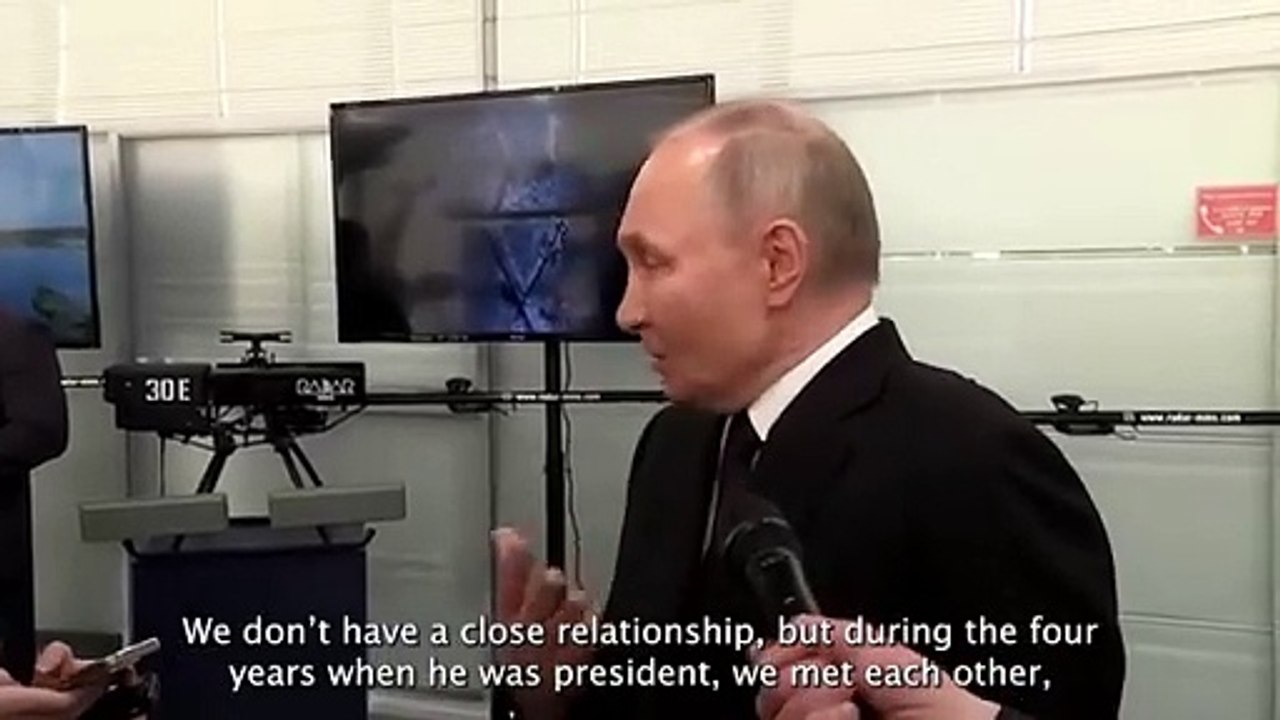 Putin praises Trump and Russia-US talks and says Ukraine will not be excluded from negotiations