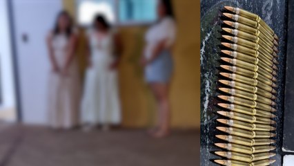 Três mulheres são presas com munições de fuzil 556 na BR-277