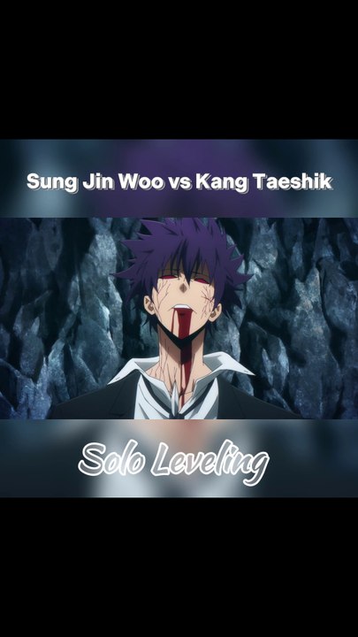 Solo Leveling S1, SUNG JIWO VS KANG TAESHIK