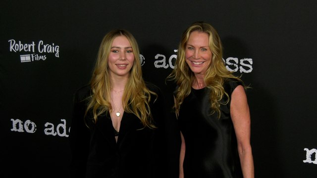 Ayden Grace and Kathleen Kinmont attend the No Address red carpet premiere in Los Angeles