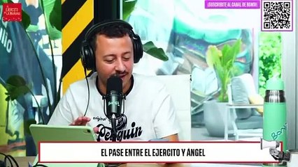 La reacción de Ángel de Brito tras recibir en vivo un reclamo de paternidad