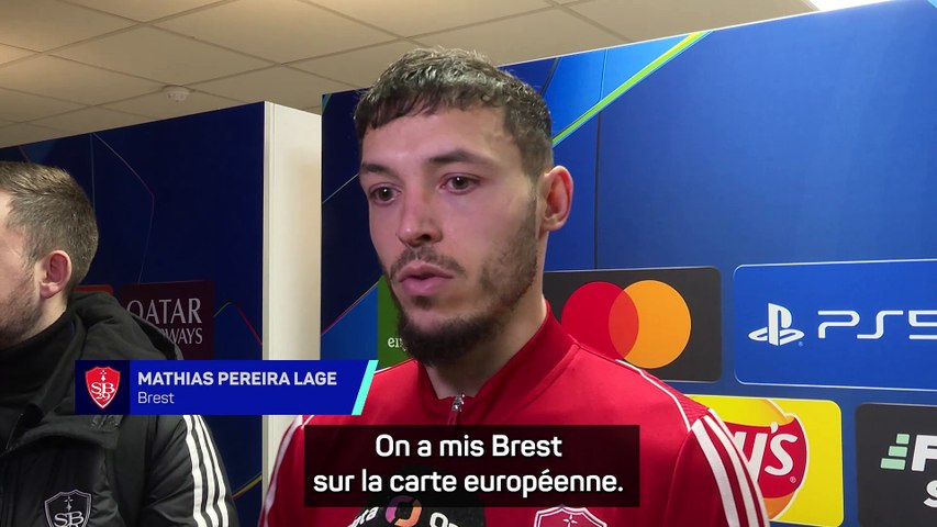 Stade Brestois : Mathias Pereira Lage - 